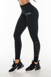 MILITARY HIGH WAIST LEGGINGS - BLACK